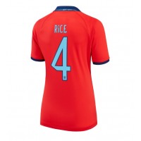 Ženski Nogometni dresi Anglija Declan Rice #4 Gostujoči SP 2022 Kratek Rokav